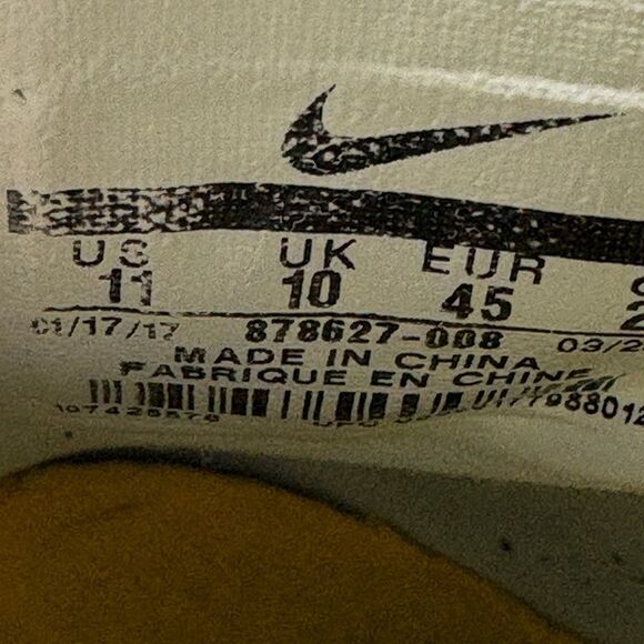 Size 11 - Men’s Nike Paul George Pure platinum shoes - Picture 8 of 8